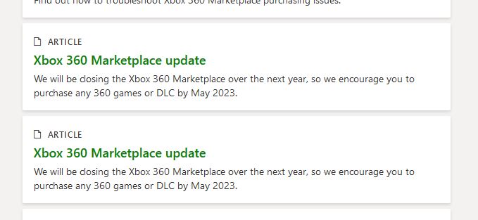 Microsoft объявила о закрытии магазина Xbox 360, а потом назвала это ошибкой: с сайта NEWXBOXONE.RU