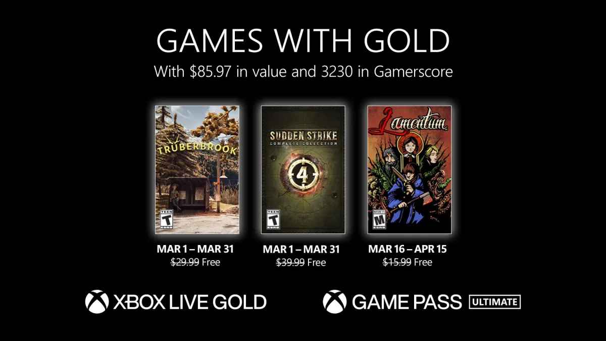 Игроки на Xbox в марте получат бесплатно эти 3 игры по Games With Gold: с сайта NEWXBOXONE.RU