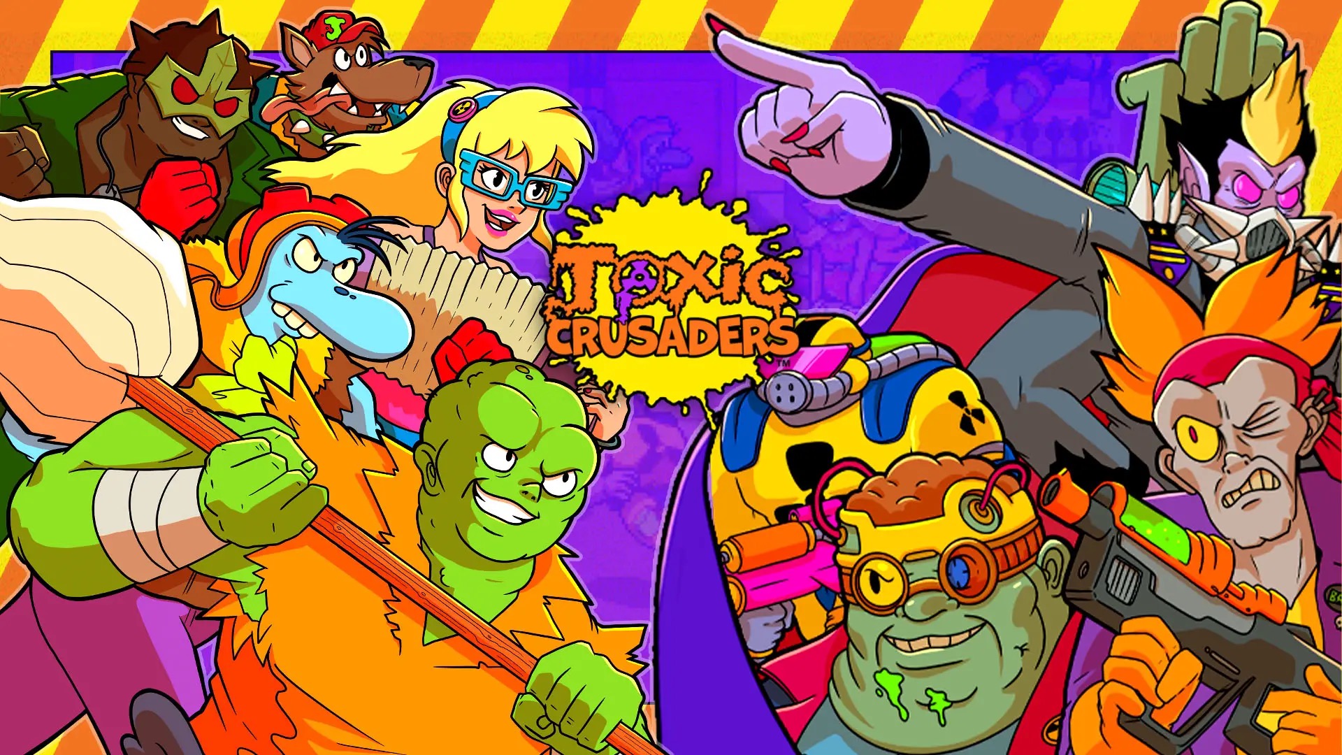 На Xbox выйдет Toxic Crusaders - олдскульный битемап по памятной франшизе 90-х: с сайта NEWXBOXONE.RU
