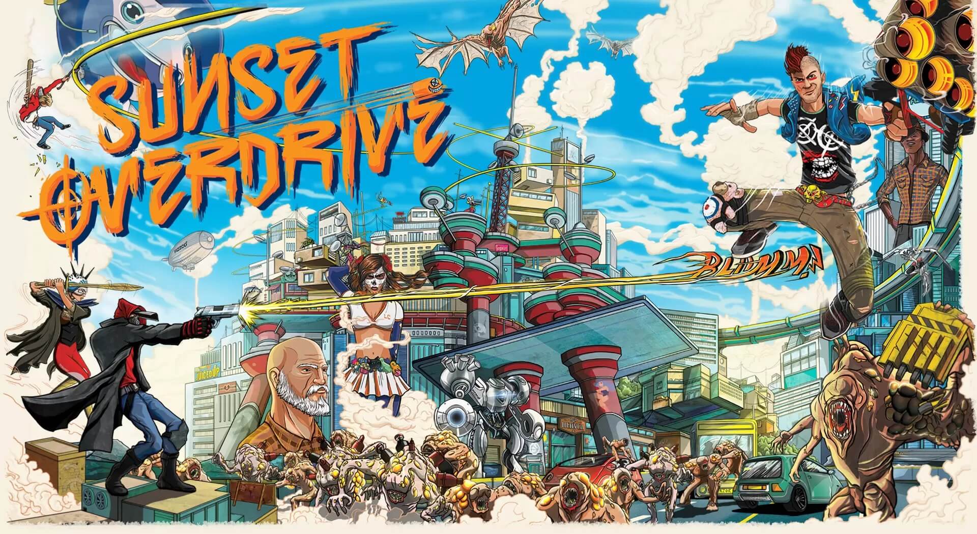 Игроки считают, что Insomniac Games намекает на новую Sunset Overdrive: с сайта NEWXBOXONE.RU
