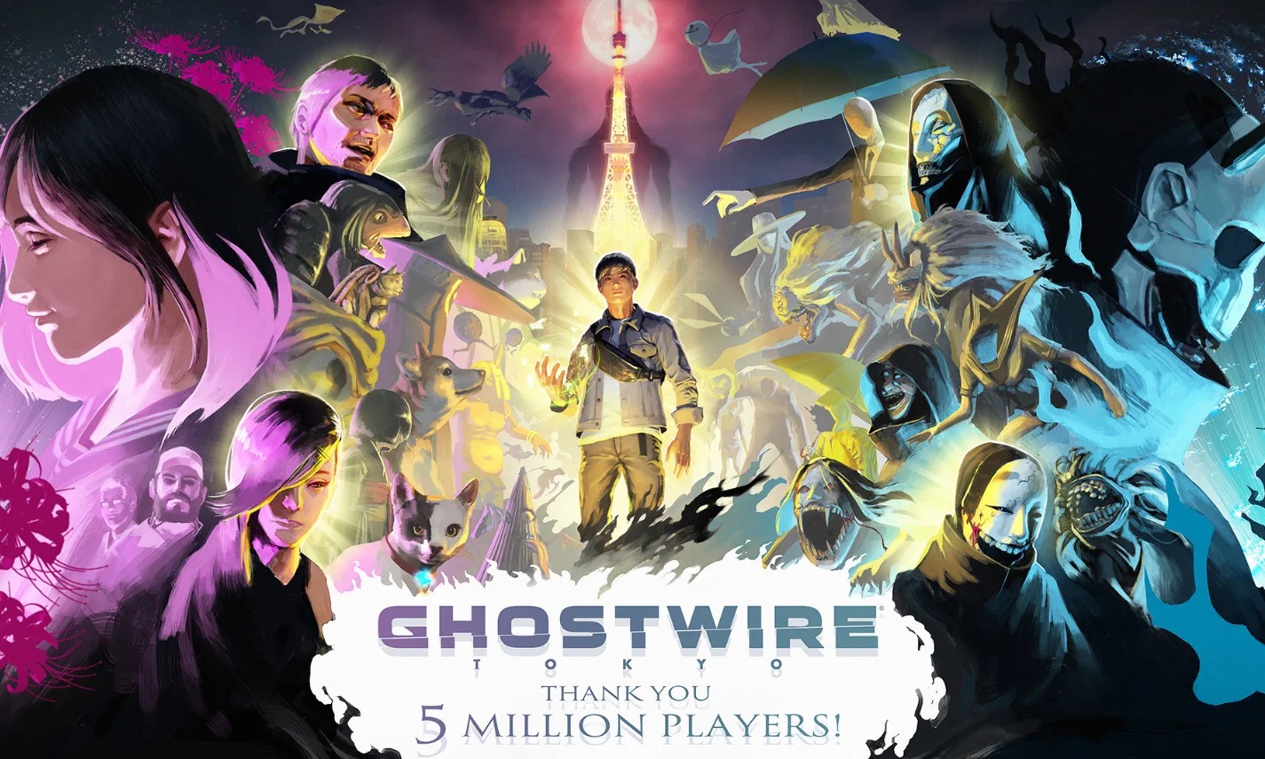 В Ghostwire: Tokyo уже более 5 миллионов игроков, проект доступен в Game Pass: с сайта NEWXBOXONE.RU