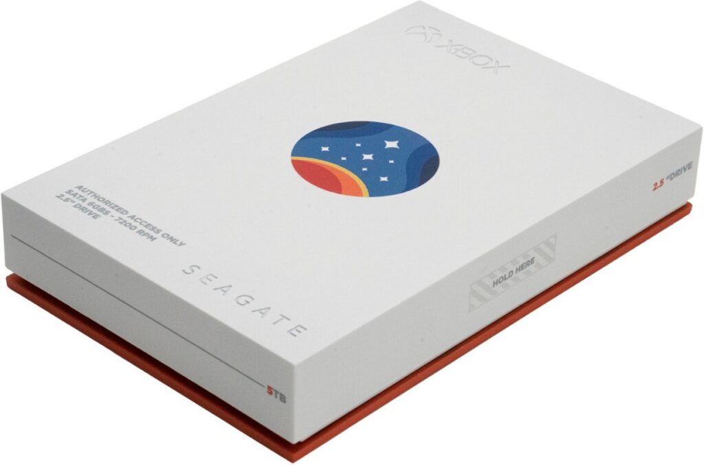 Seagate представили внешний диск для Xbox в дизайне Starfield: с сайта NEWXBOXONE.RU