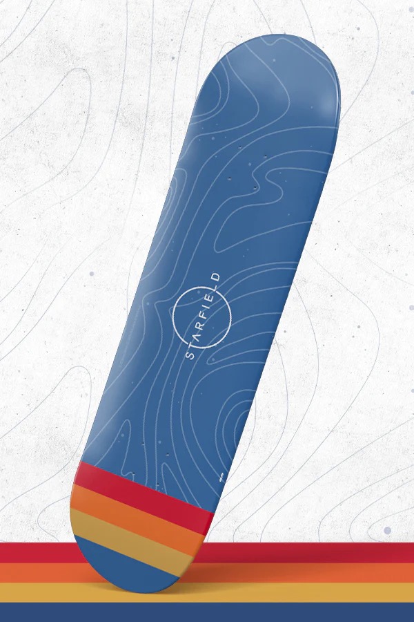 Bethesda выпустила в качестве мерча по Starfield доску для скейтборда: с сайта NEWXBOXONE.RU
