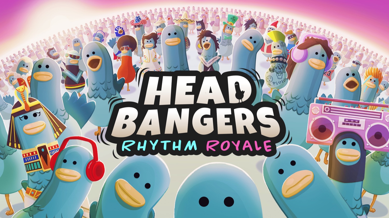 Headbangers: Rhythm Royale выйдет на Xbox - королевская битва про голубей: с сайта NEWXBOXONE.RU