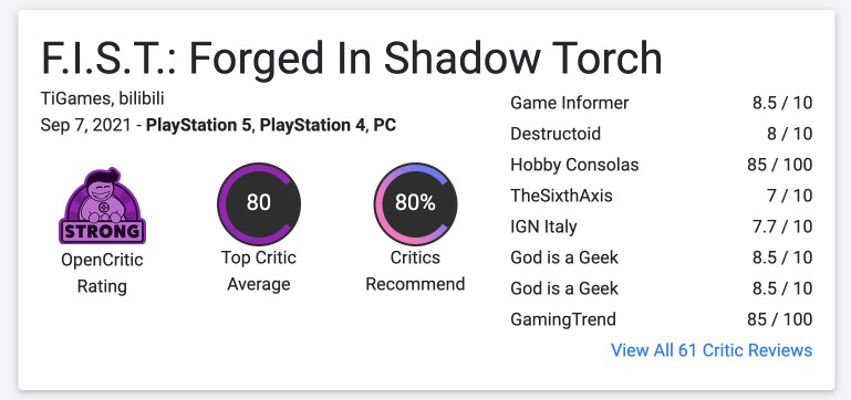 F.I.S.T.: Forged In Shadow Torch добавят в Game Pass сразу после релиза на Xbox - 27 июня: с сайта NEWXBOXONE.RU