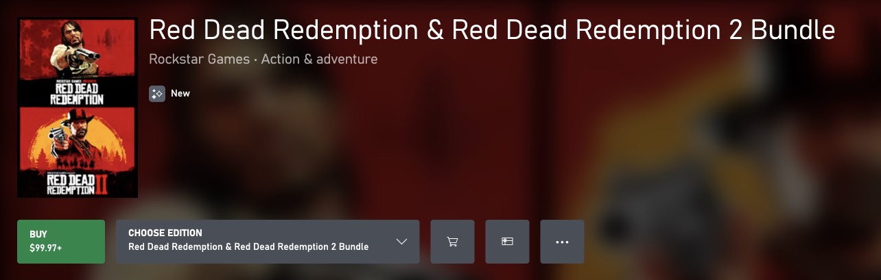 На Xbox вышел в продажу бандл из двух частей Red Dead Redemption: с сайта NEWXBOXONE.RU