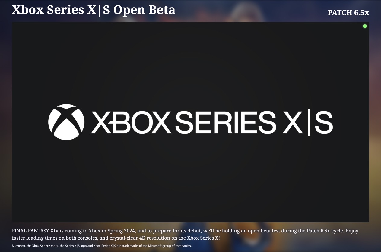 Открытая бета долгожданной Final Fantasy XIV на Xbox Series X | S стартует уже скоро: с сайта NEWXBOXONE.RU