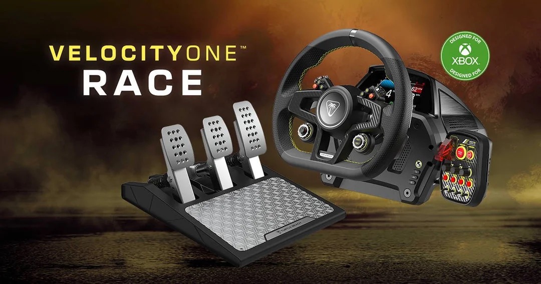 Для Xbox представили VelocityOne Race - новую модель руля и педалей: с сайта NEWXBOXONE.RU
