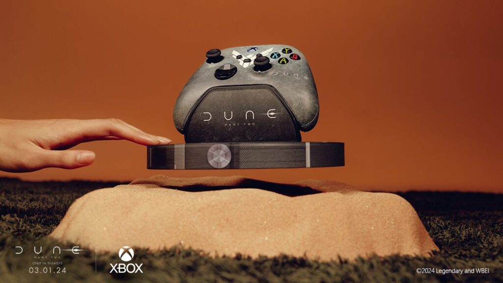 Представили первый в мире парящий геймпад Xbox и уникальную Xbox Series S в коллаборации с Дюна: с сайта NEWXBOXONE.RU