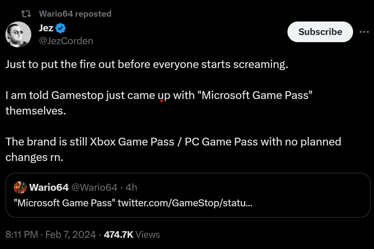 Фил Спенсер отреагировал на слухи о "Microsoft Game Pass", которые появились в сети: с сайта NEWXBOXONE.RU